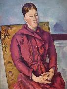 Paul Cezanne, Madame Cezanne in a Yellow Armchair